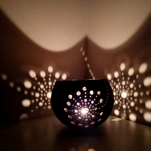 Coconut candle holder - Image 6